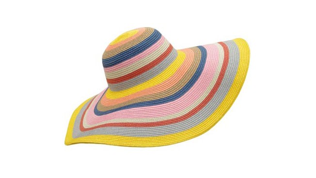 大沿草帽，大沿沙灘帽