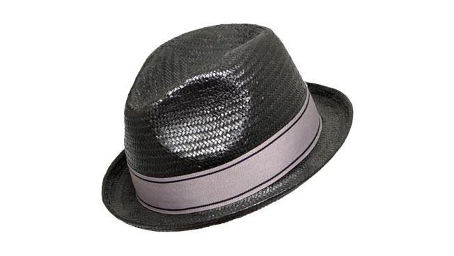 爵士禮帽草帽，防曬草帽