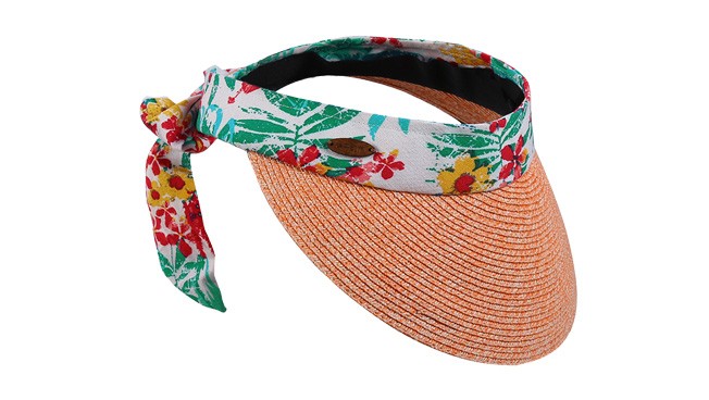 空頂草帽，鴨舌草帽，遮陽草帽