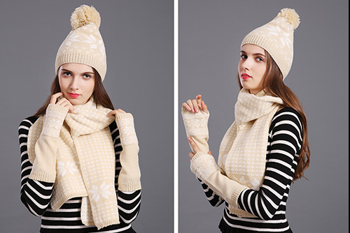 “圍巾”加”帽子”,這樣搭配才夠美 “圍巾”加”帽子”,這樣搭配才夠美