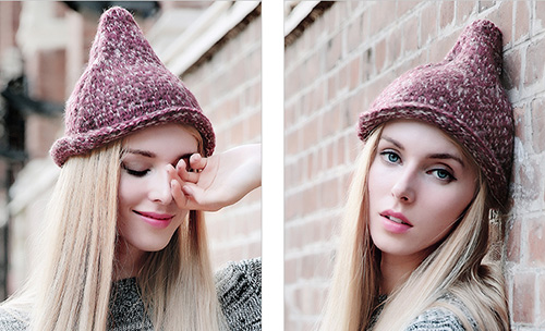 時(shí)尚帽子修飾你的臉型，張揚(yáng)你的魅力